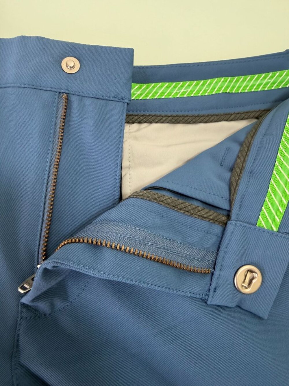 Bonobos Golf Shorts Mens 29 Blue 8” Inseam Performance Stretch Chino Flat Front - Picture 3 of 11